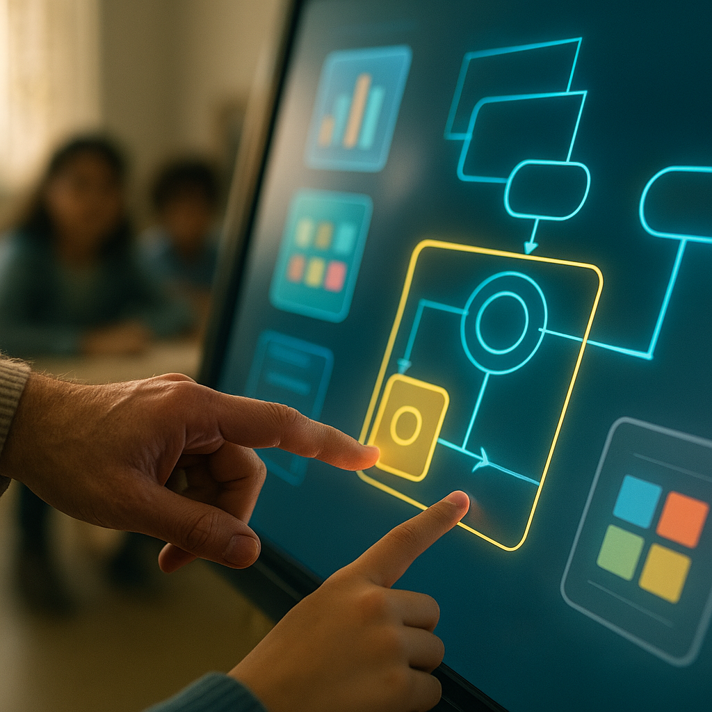 AI powered digital boards for schools in Bihar